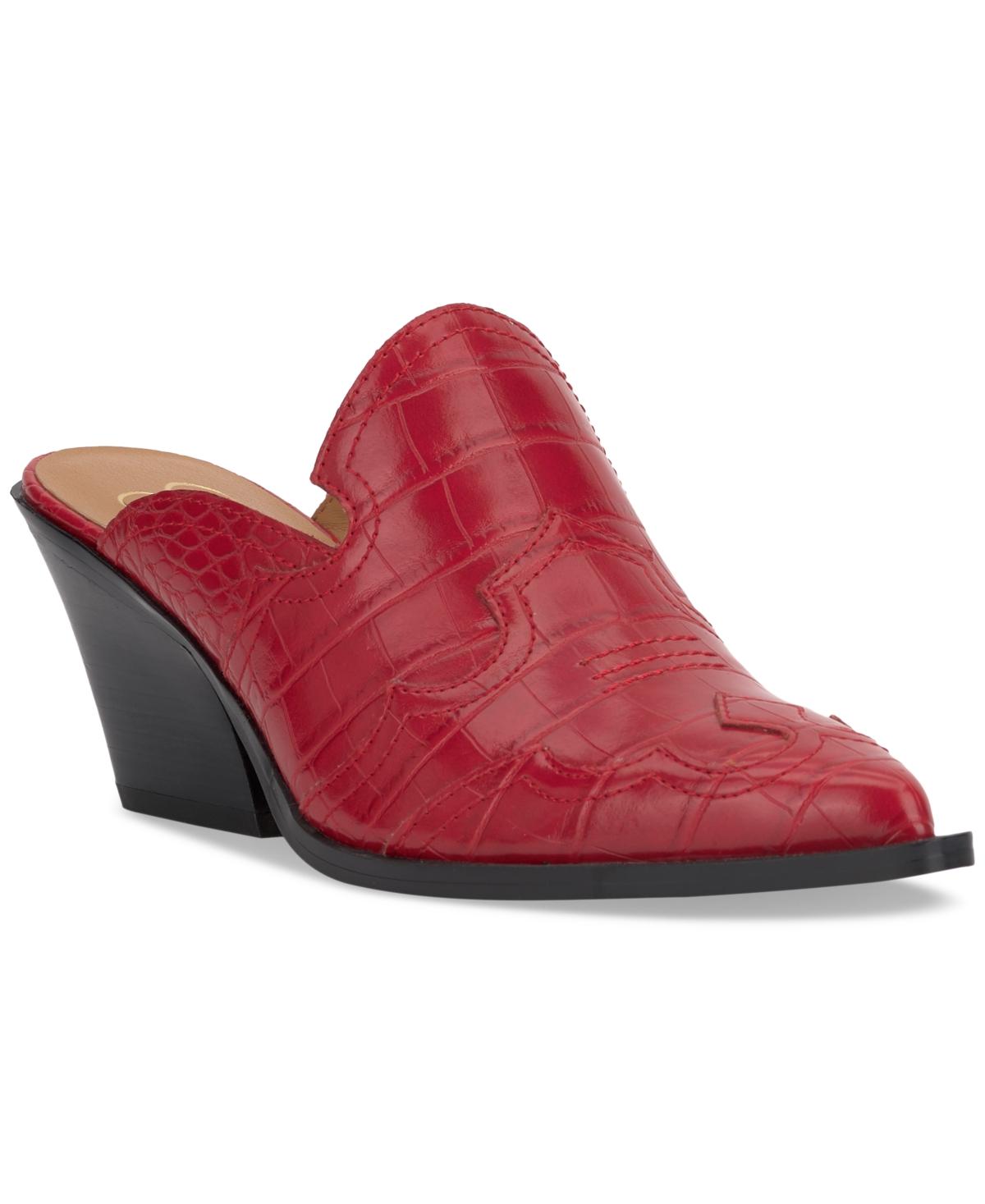 Women's Zurina Western Heeled Mules