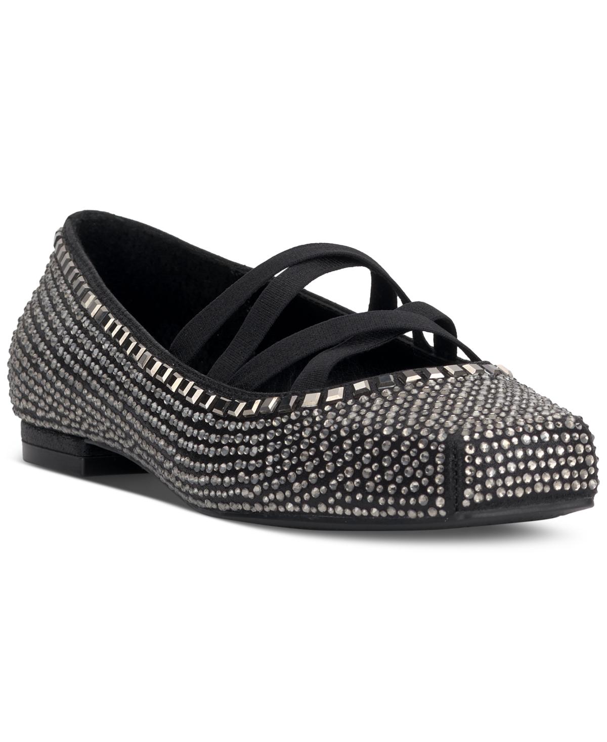 Women's Otessa Rhinestone Mary-Jane Ballet Flats