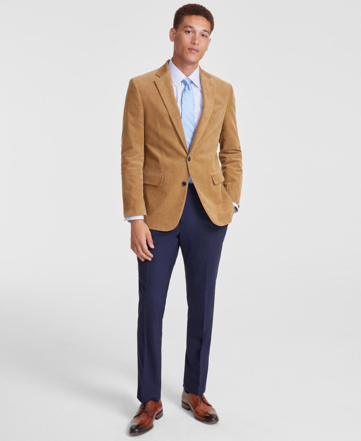 Men's Classic-Fit Beige Sport Coat 