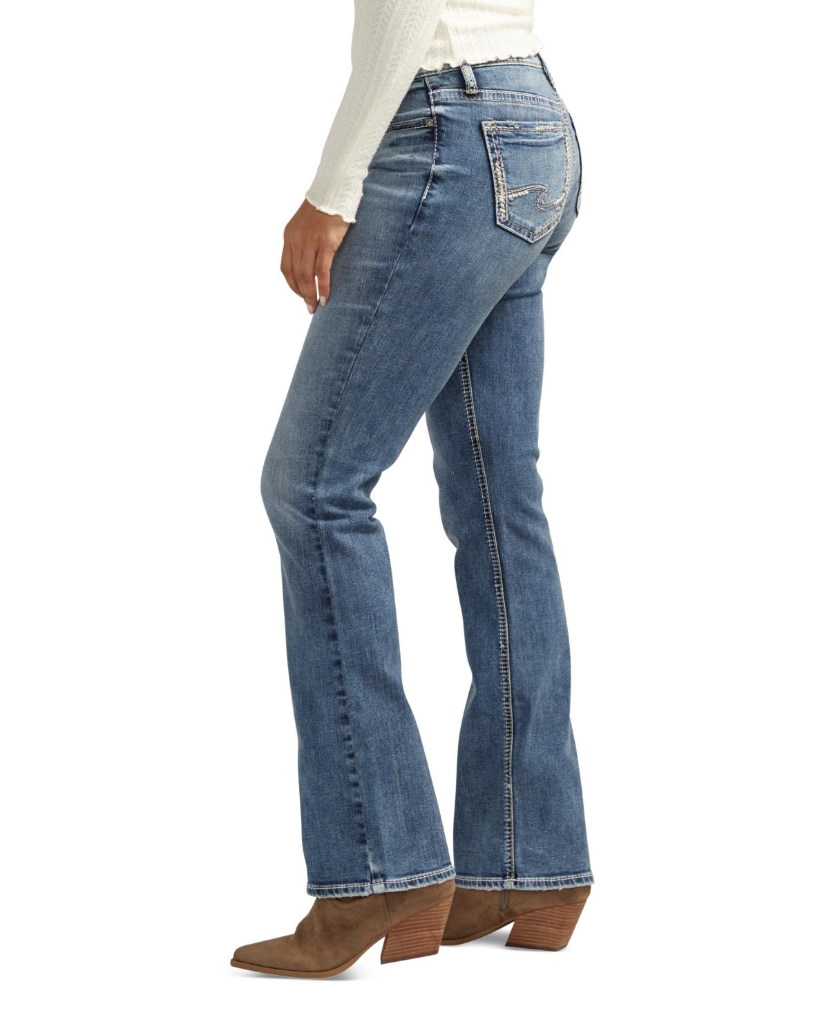 Women's Elyse Mid-Rise Comfort Fit Slim Bootcut Jeans