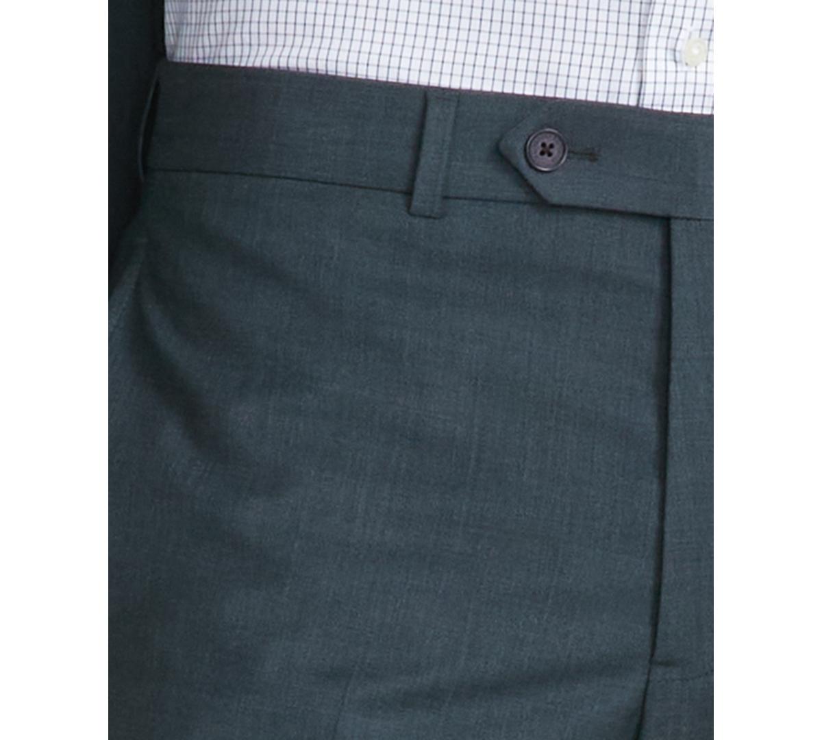 Men's Classic-Fit Wool Blend Suit Pants