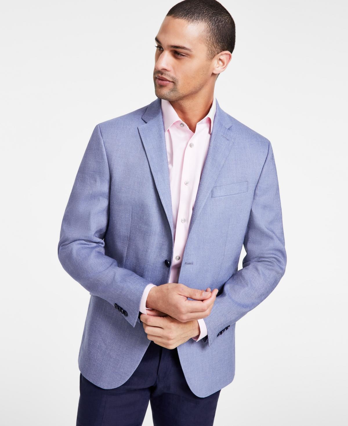 Men's Slim-Fit Linen Sport Coat