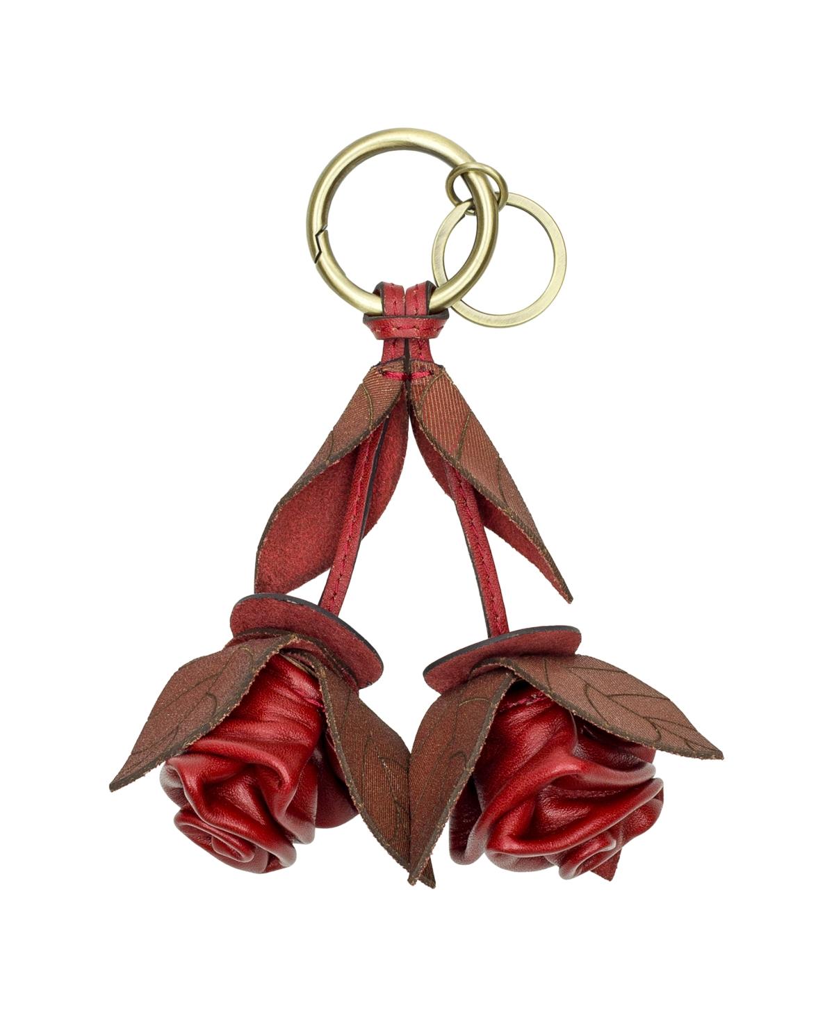 Laced Rose Bag Charm