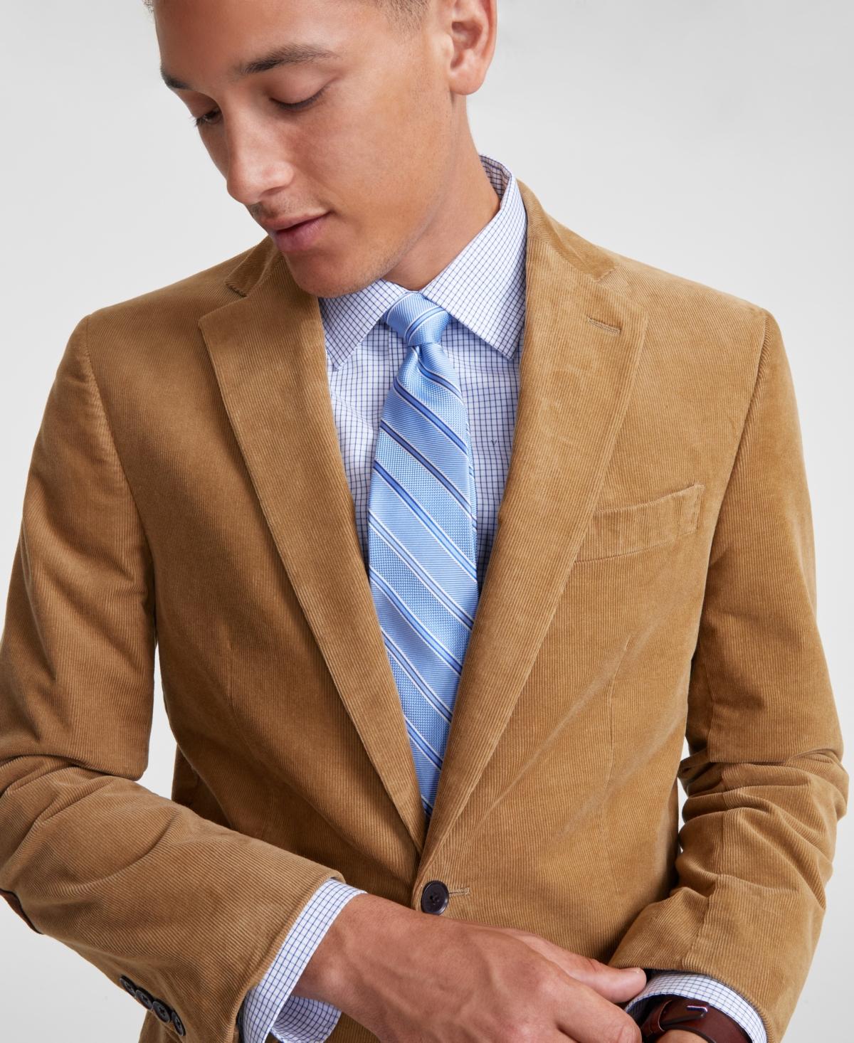 Men's Classic-Fit Beige Sport Coat 