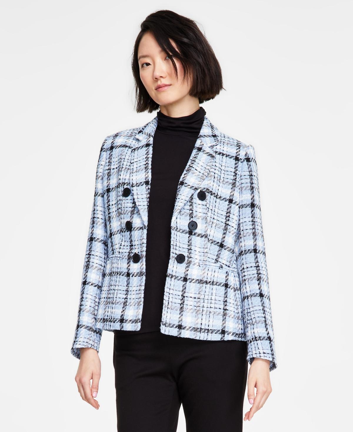 Women's Faux Double-Breasted Jacket