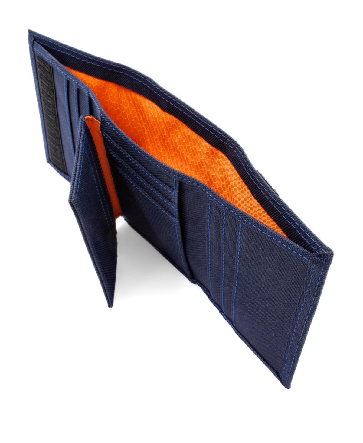 Men's Reflective Print Trifold Wallet