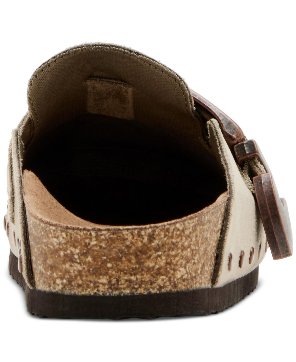 Ppepper Buckle Detailed Western Clogs