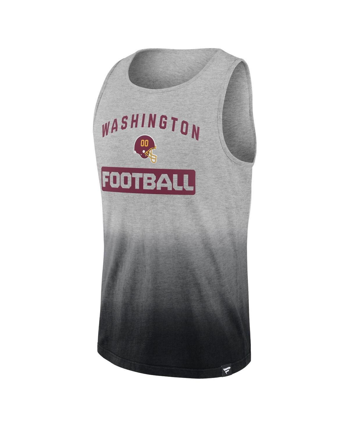 Men's Heathered Gray and Black Washington Commanders Our Year Tank Top