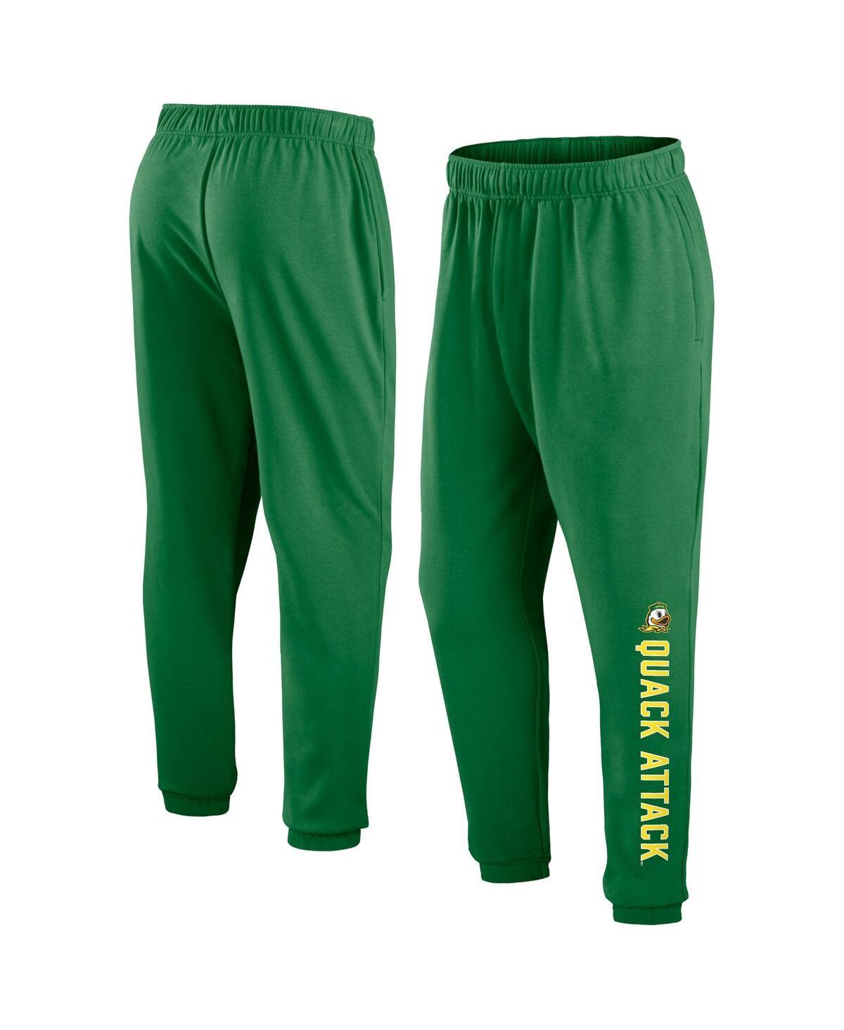 Men's Green Oregon Ducks Chop Block Fleece Sweatpants