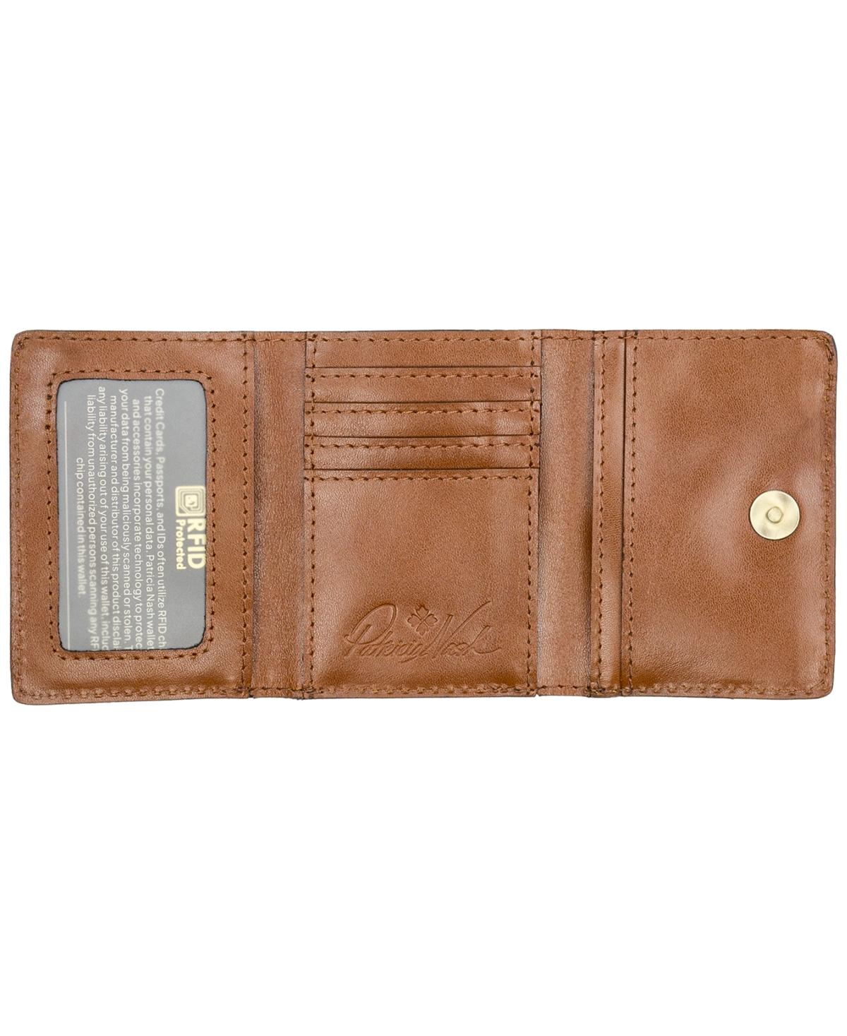 Libby Leather Trifold Wallet