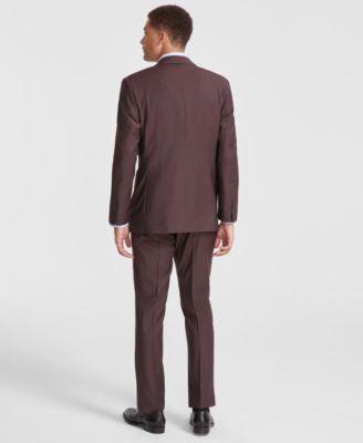 B by Men's Classic-Fit Wool Blend Suit