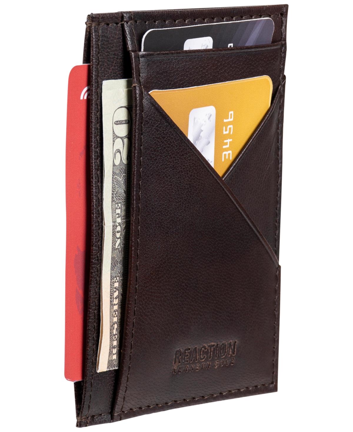 Men's Kurtz Getaway RFID Leather Card Case Wallet 