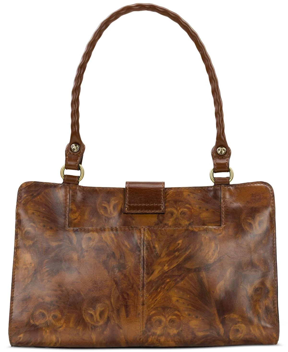 Violina Medium Leather Satchel