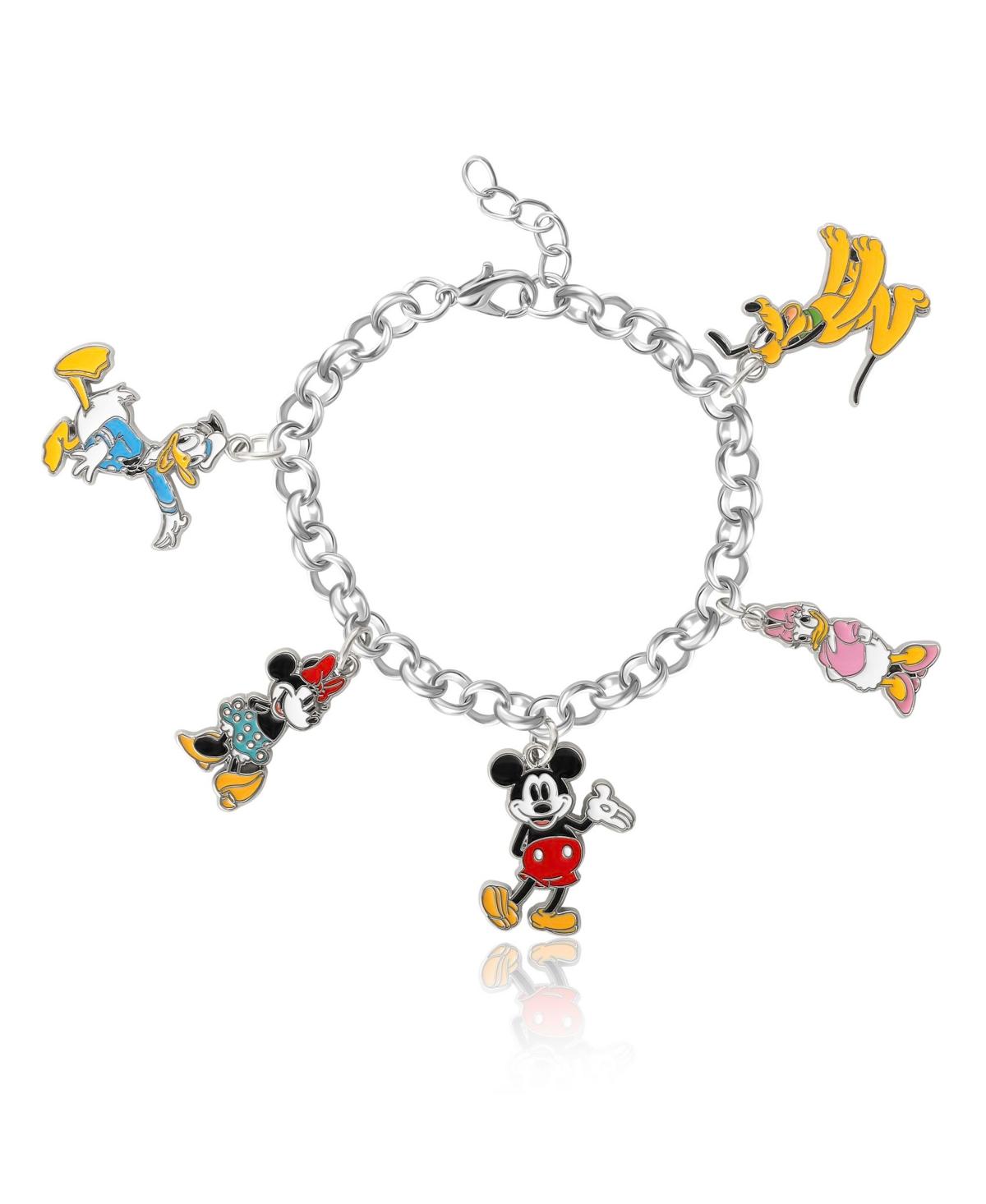 Mickey Mouse And Friends Charm Bracelet