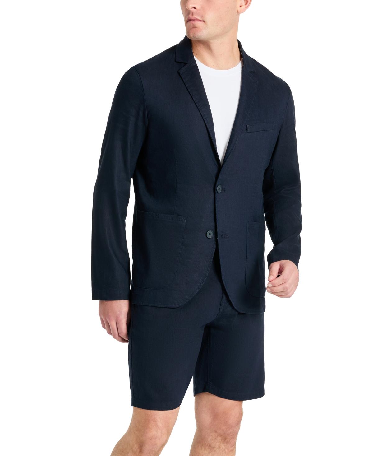 Men's Performance Patch-Pocket Slim-Fit Blazer