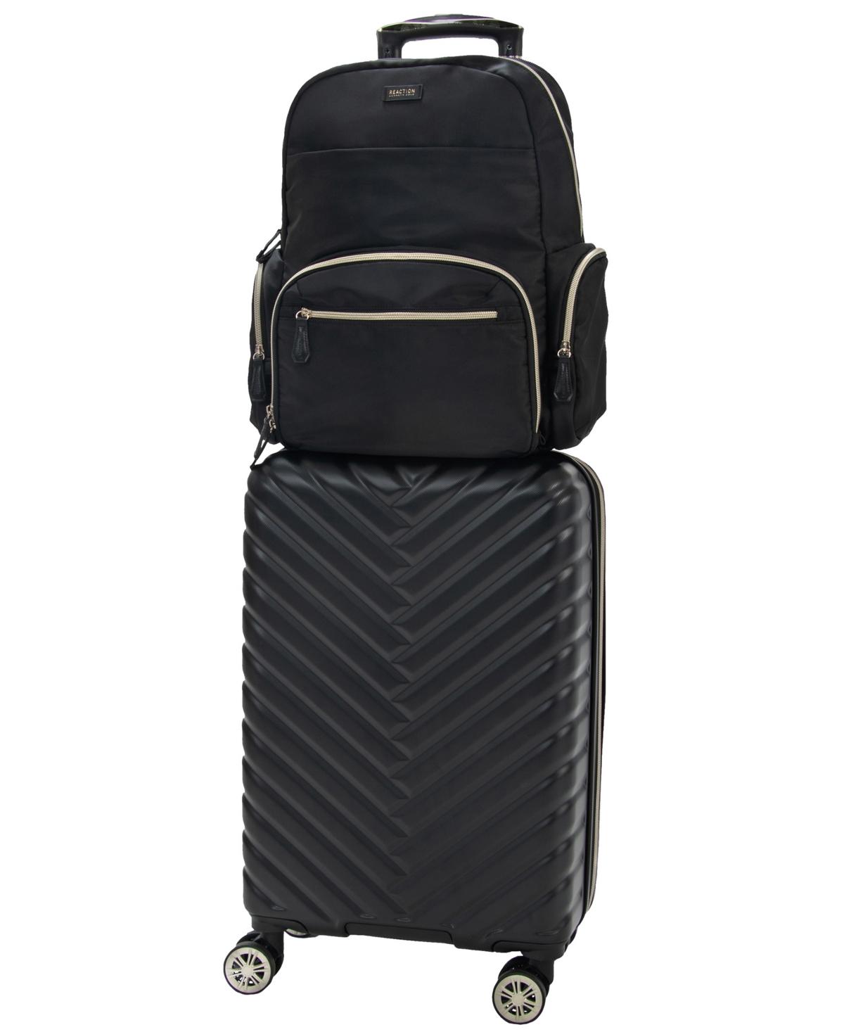 2-Pc. 20" Chevron Carry-On 15" Laptop Backpack Set