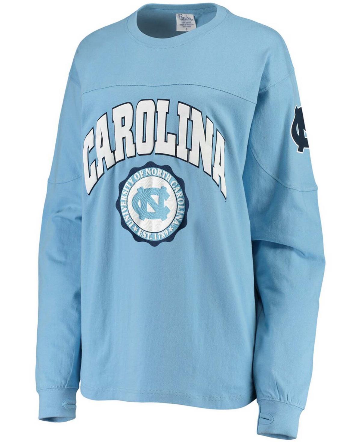 Women's Carolina Light Blue North Carolina Tar Heels Edith Long Sleeve T-shirt