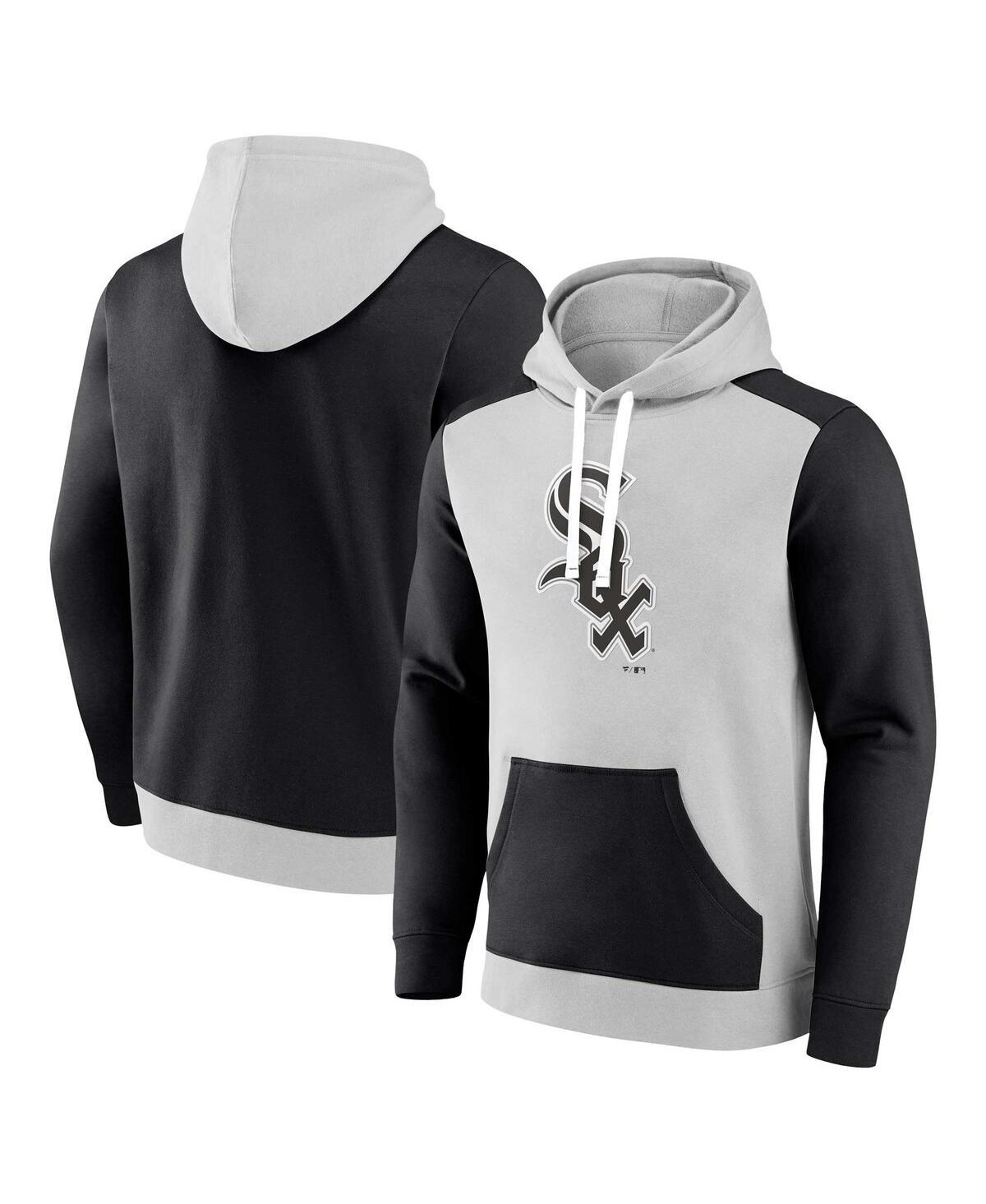 Men's Gray, Black Chicago White Sox Arctic Pullover Hoodie