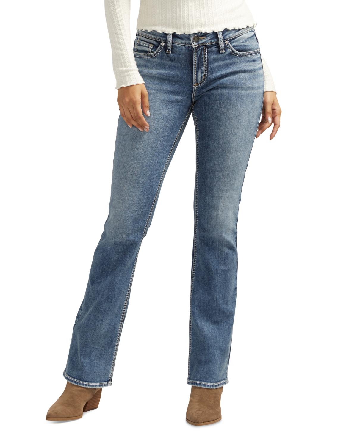 Women's Elyse Mid-Rise Comfort Fit Slim Bootcut Jeans