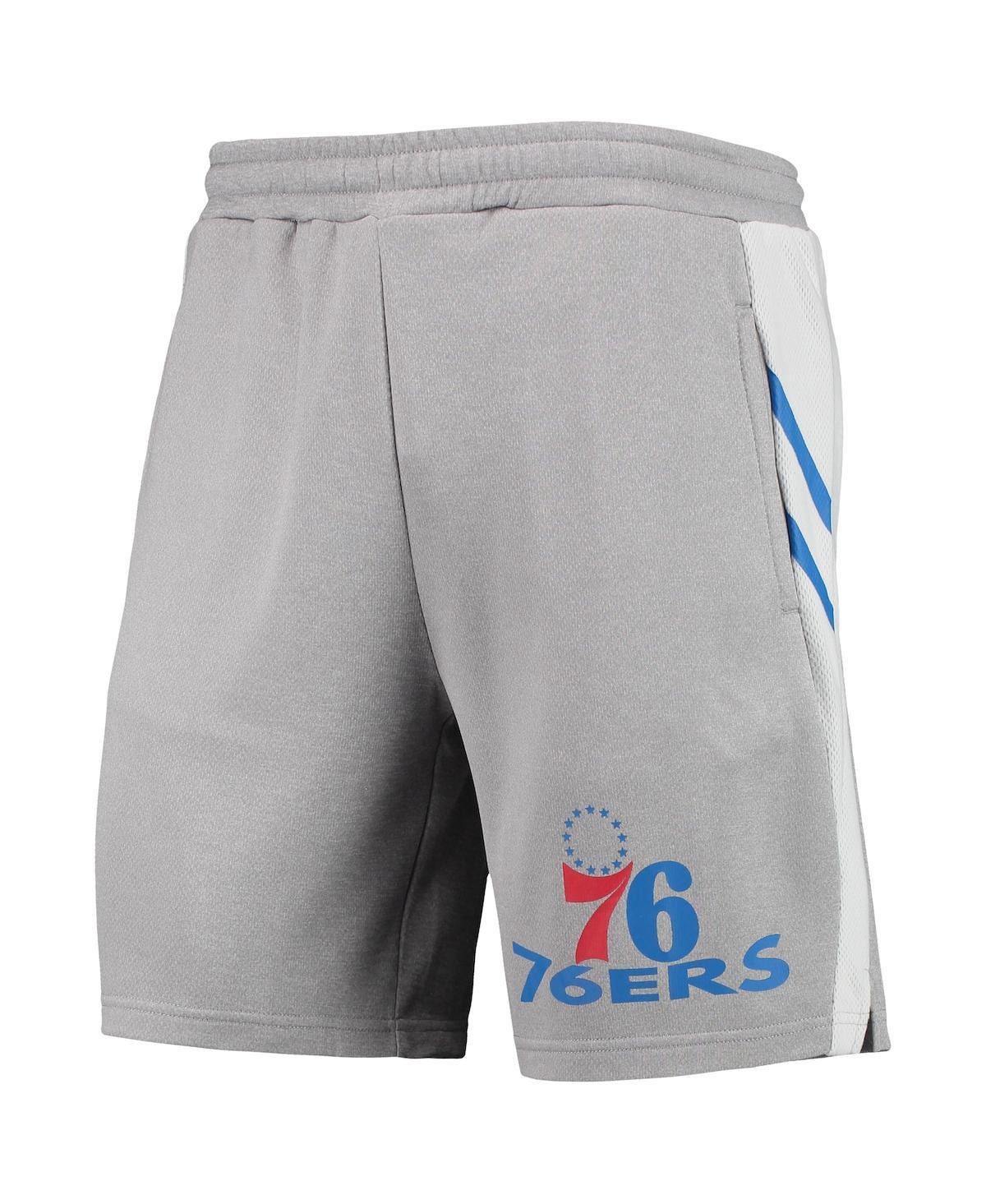 Men's Gray Philadelphia 76ers Stature Shorts