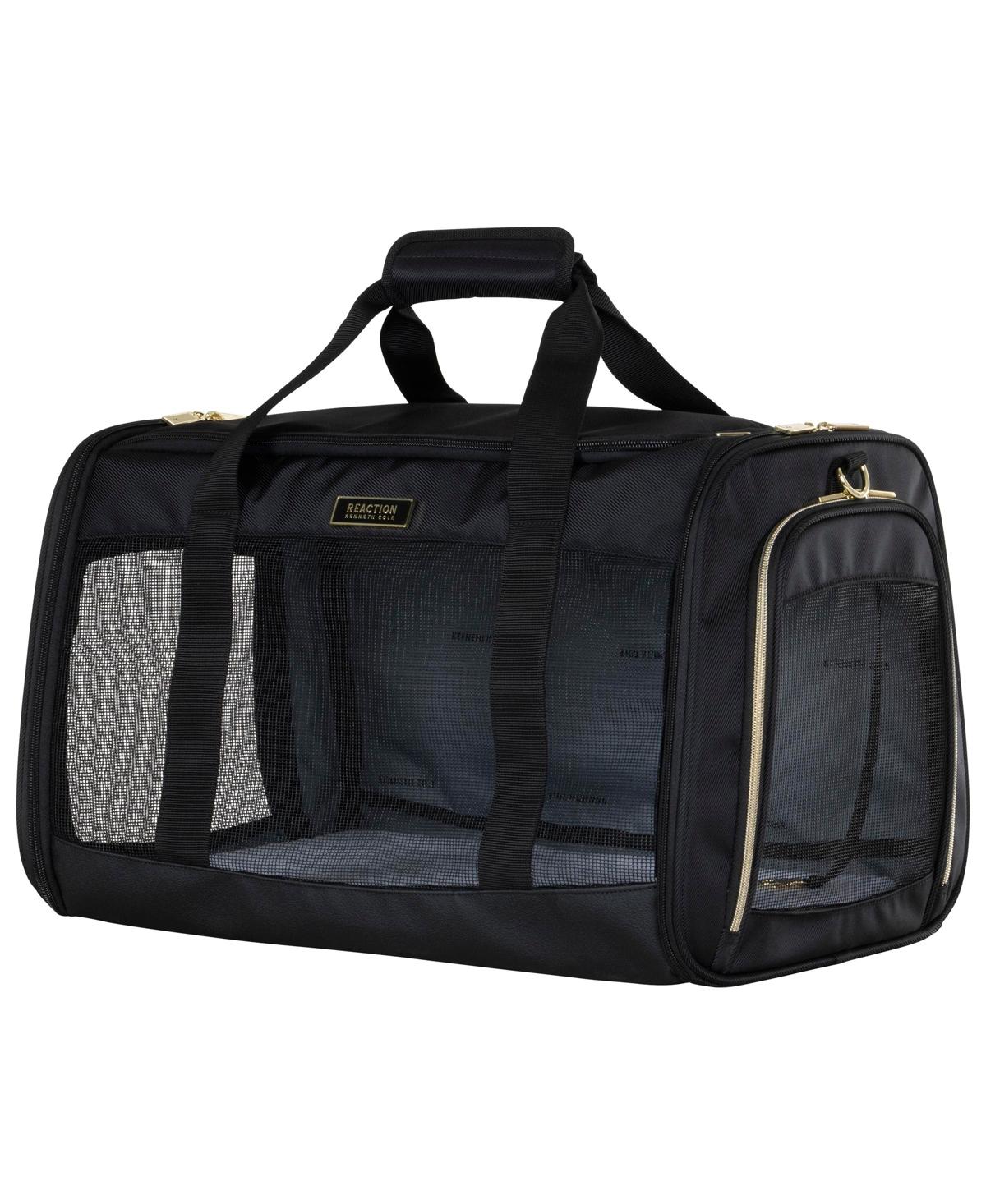 Soft Sided Multi-Entry Collapsible Travel Large Pet Carrier Duffel With Removable Lining