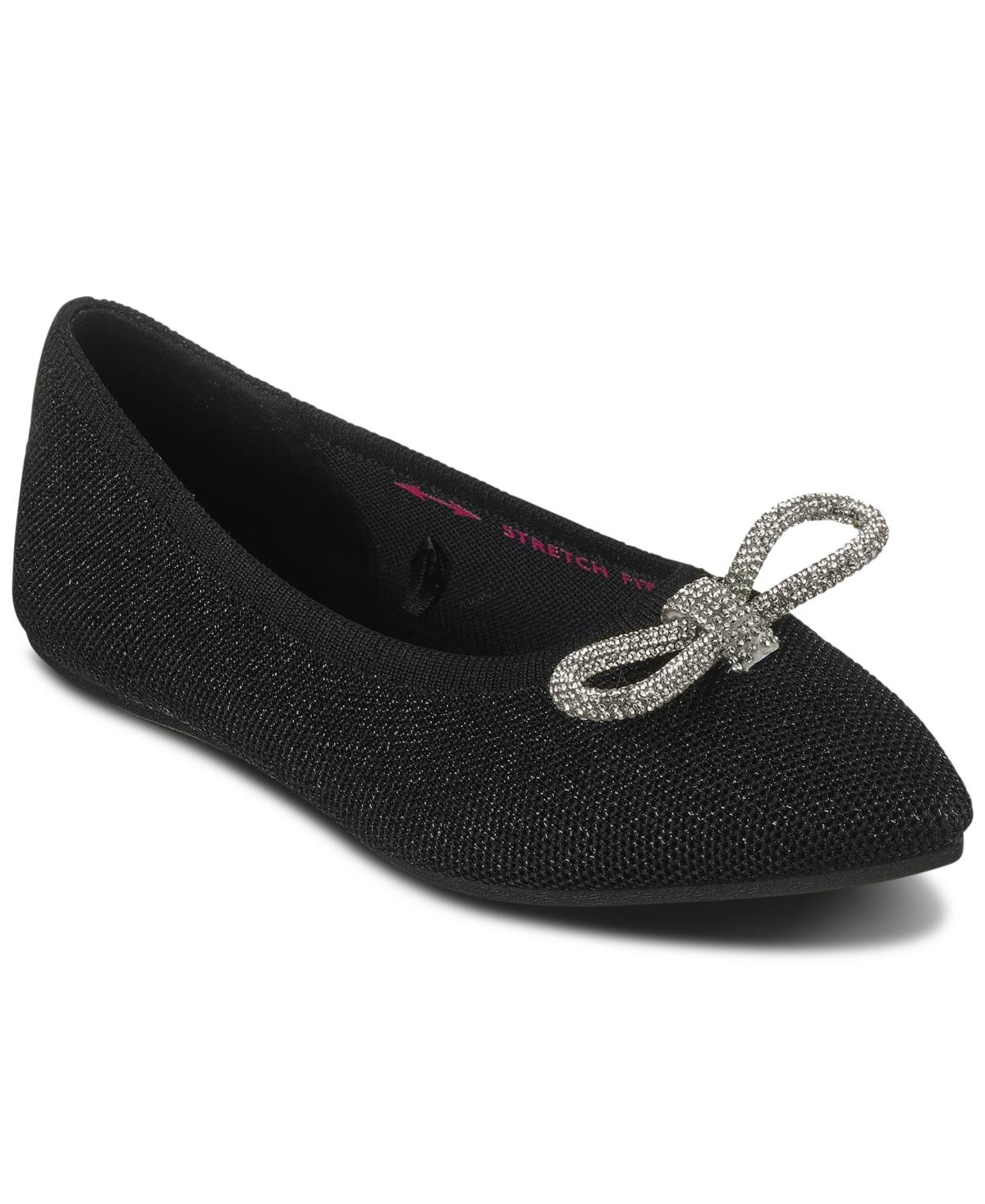 Women's Cleo Point Bow - Glitzy Haze Skimmer Flats from Finish Line