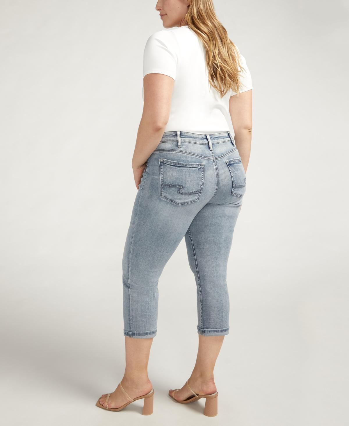 Plus Size Suki Mid Rise Curvy Fit Capri