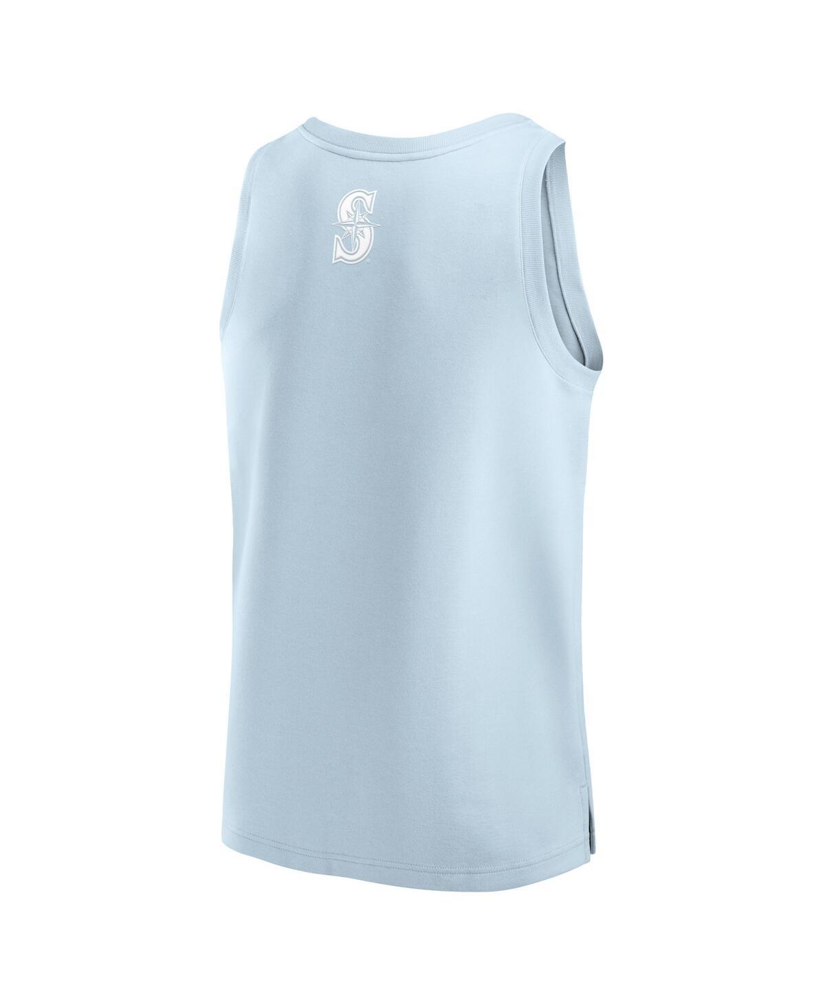 Men's Light Blue Seattle Mariners Elements Tank Top