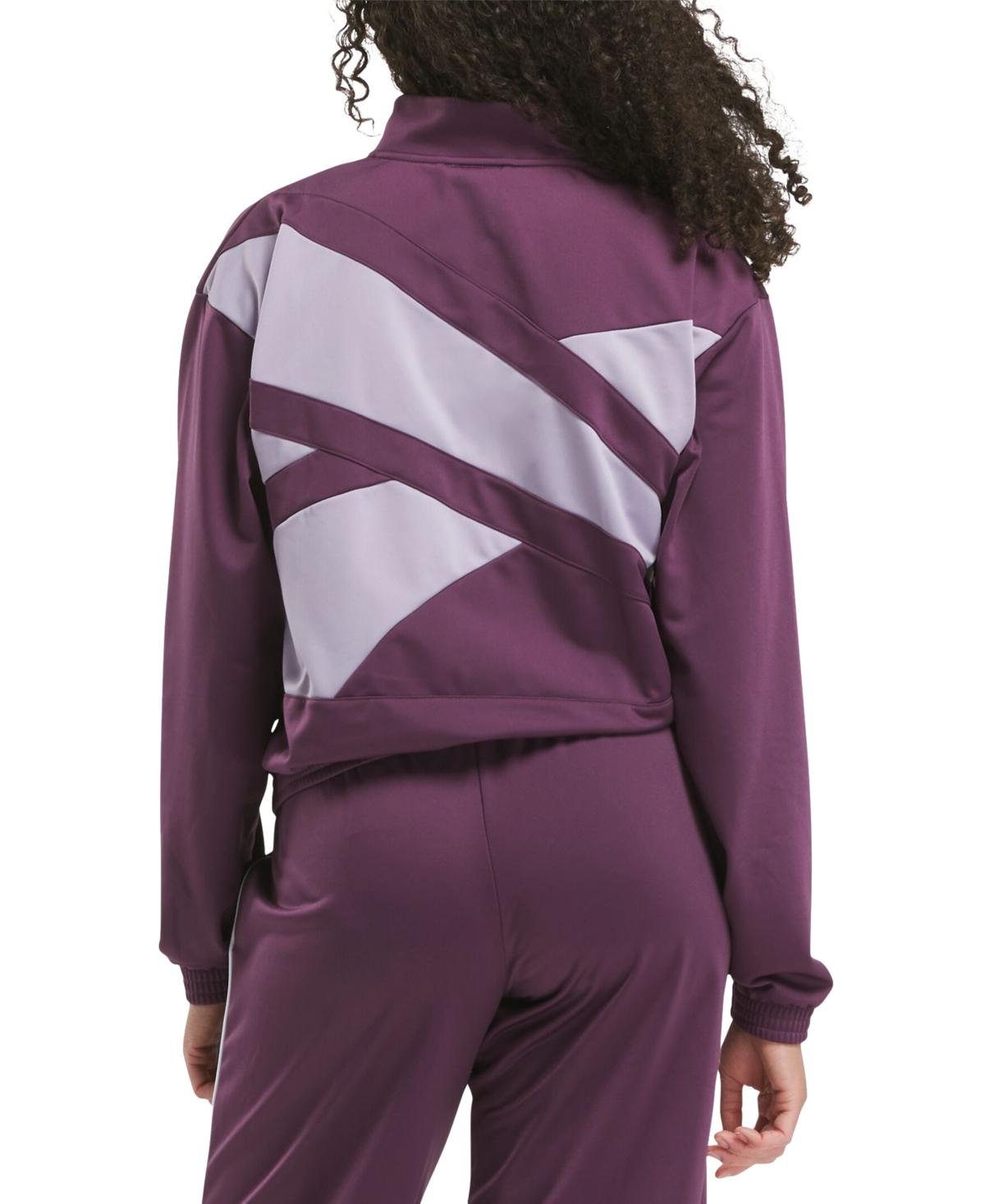 Women's Logo Tricot Long-Sleeve Track Jacket, A Macy's Exclusive