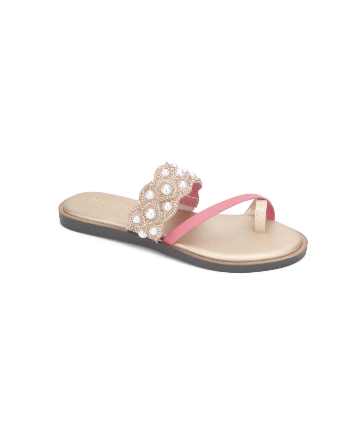 Women' Spring X Band Scallop Flat Sandals