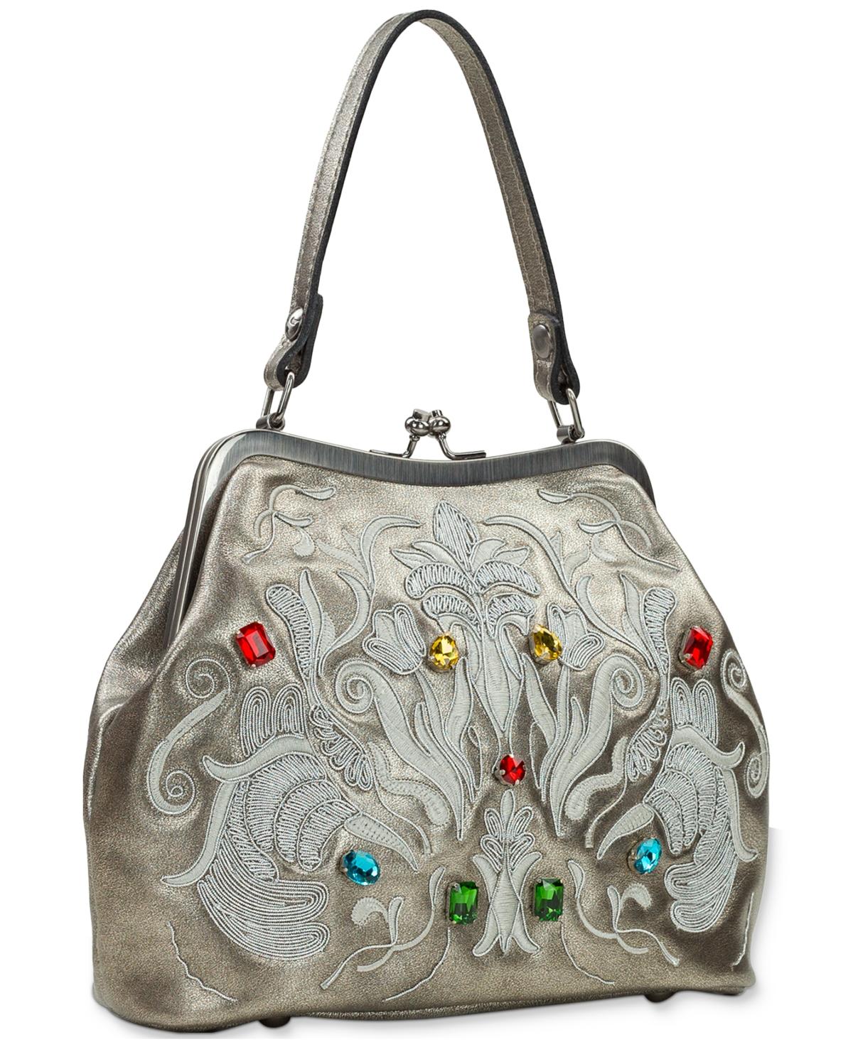 Laureana Small Metallica Gem Baroque Frame Bag