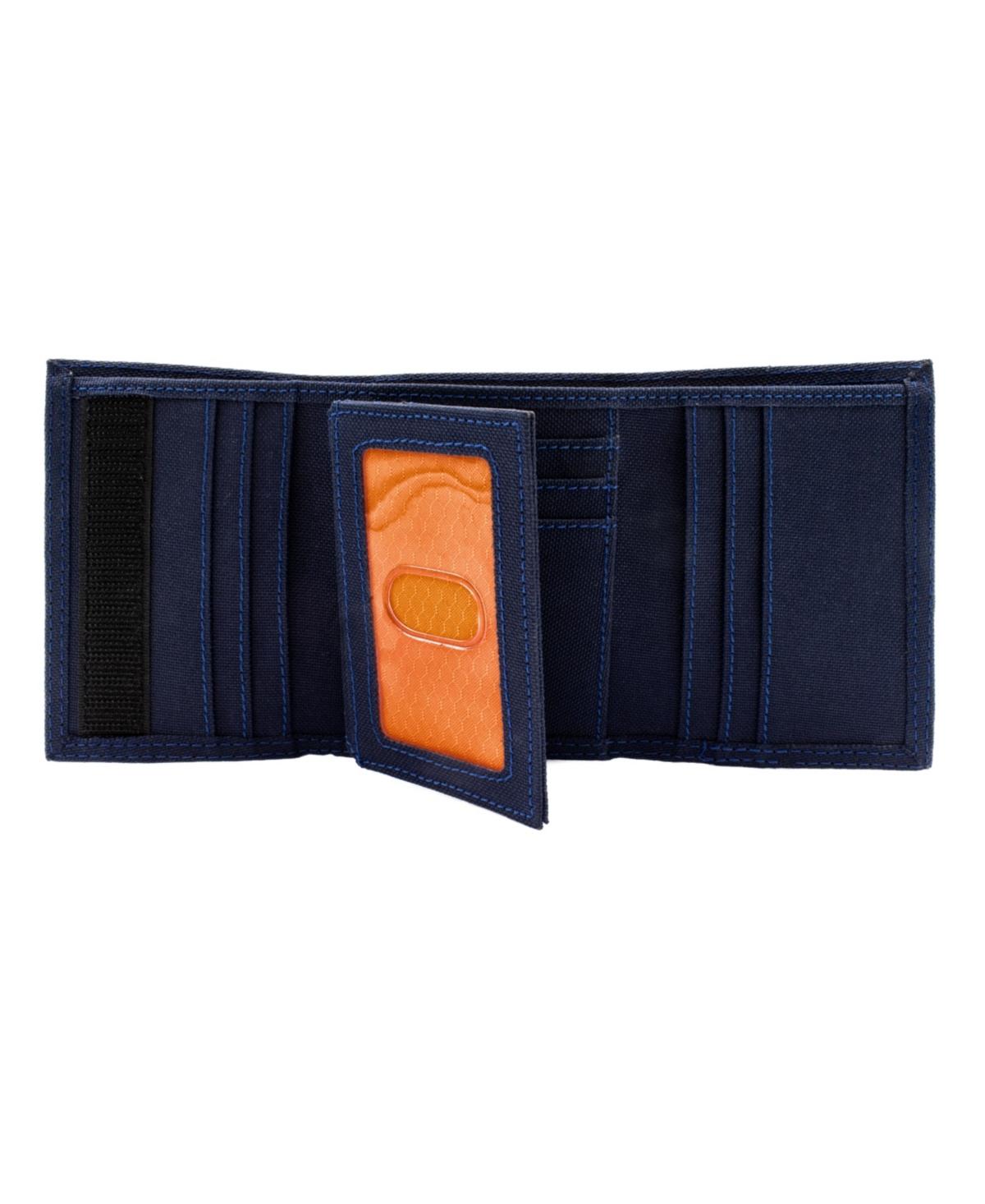 Men's Reflective Print Trifold Wallet