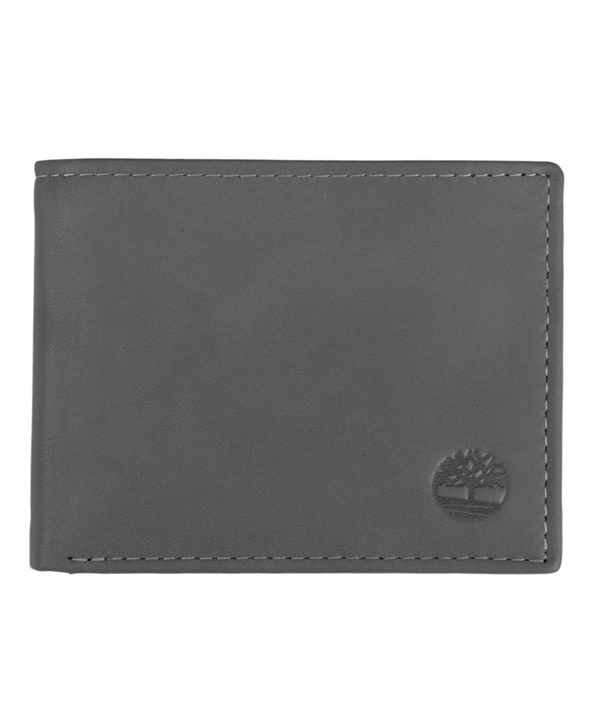 Men's Cloudy Passcase Leather Wallet