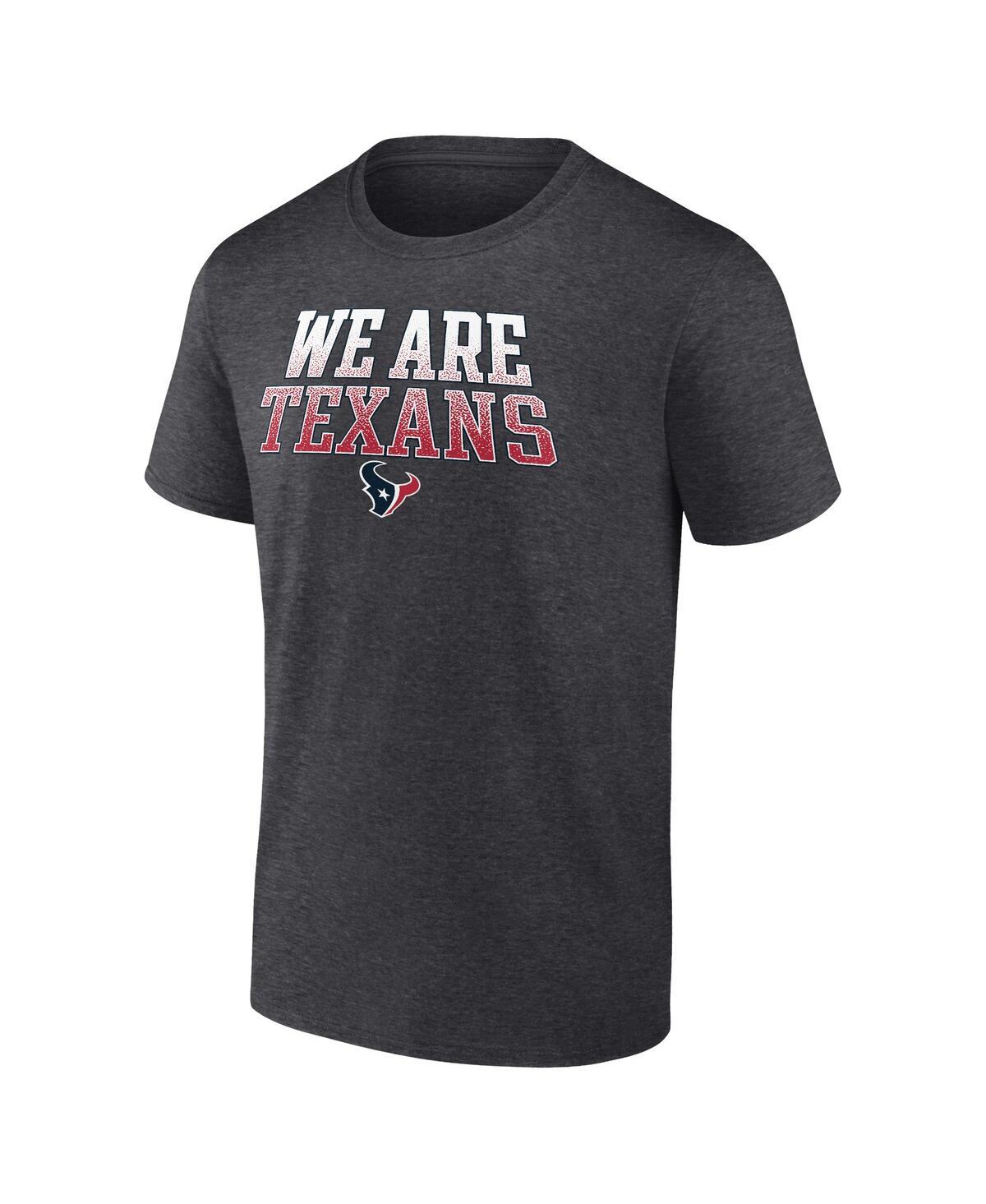 Men's Charcoal Houston Texans Big and Tall We Are Texans Statement T-shirt