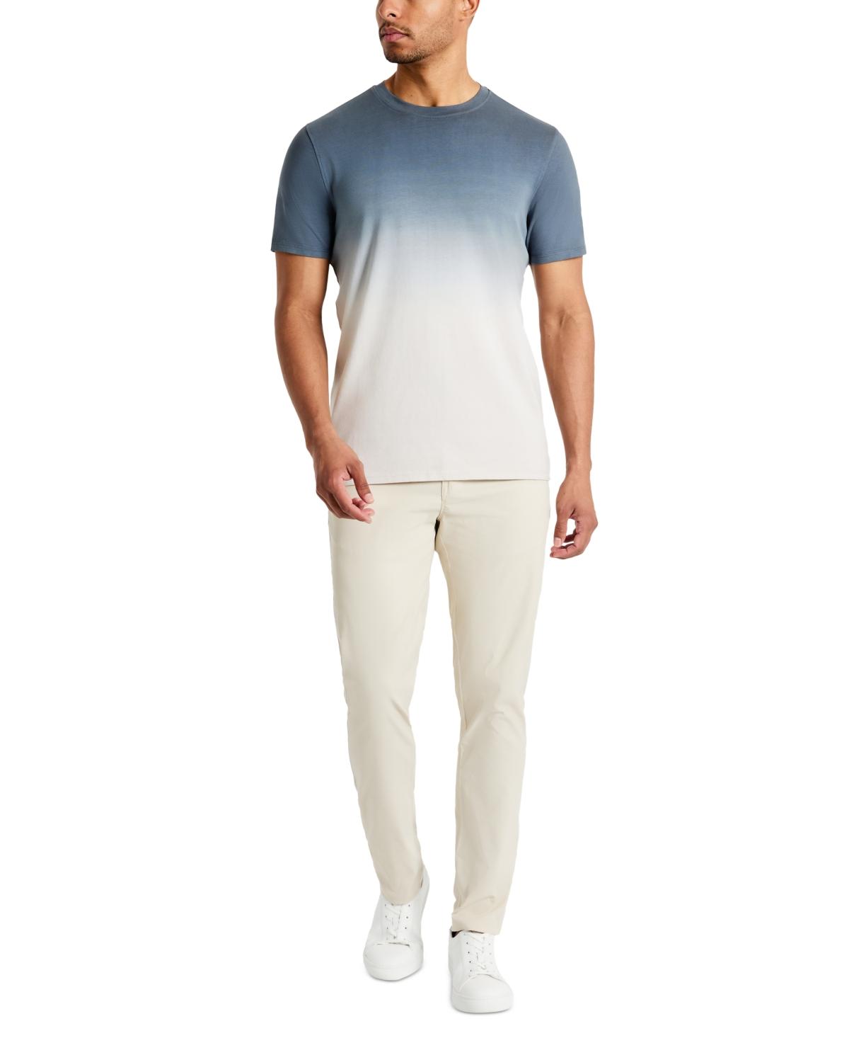 Men's 4-Way Stretch Dip-Dyed T-Shirt 