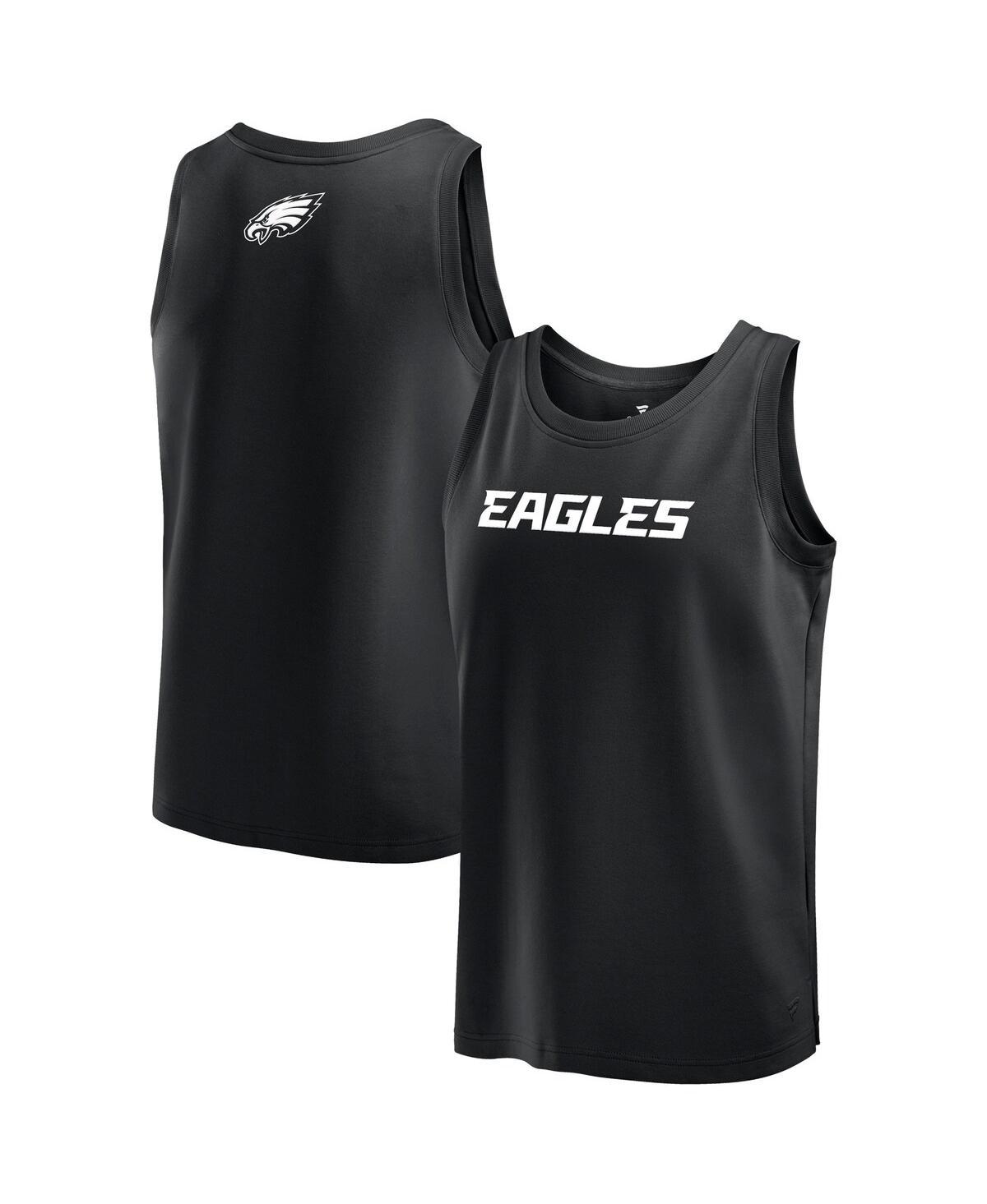 Men's Black Philadelphia Eagles Elements Tank Top