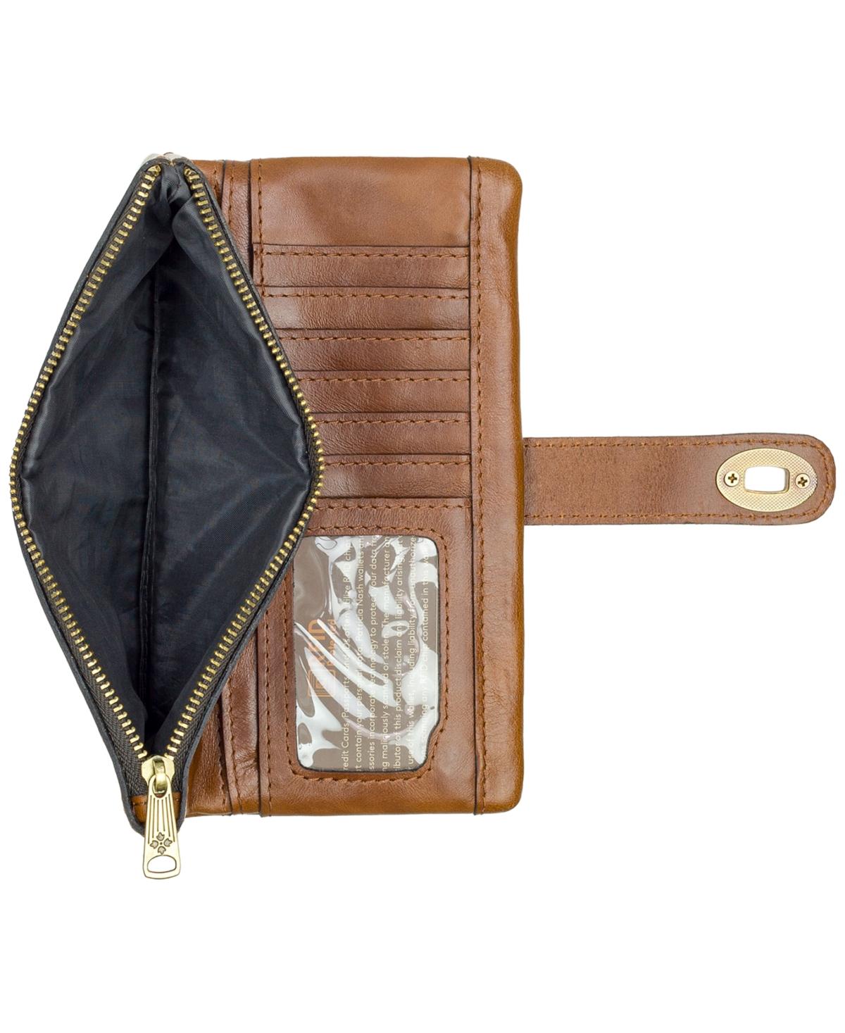 Annesley Leather Wristlet