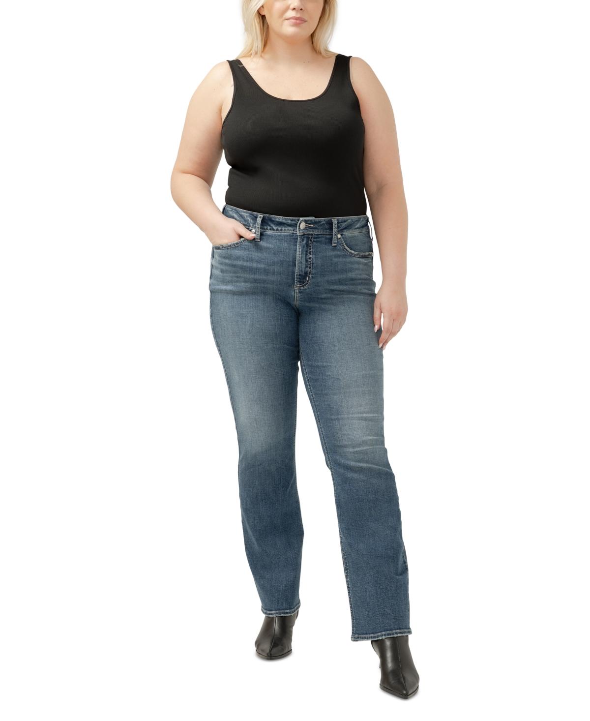 Plus Size Suki Curvy-Fit Slim Bootcut Jeans