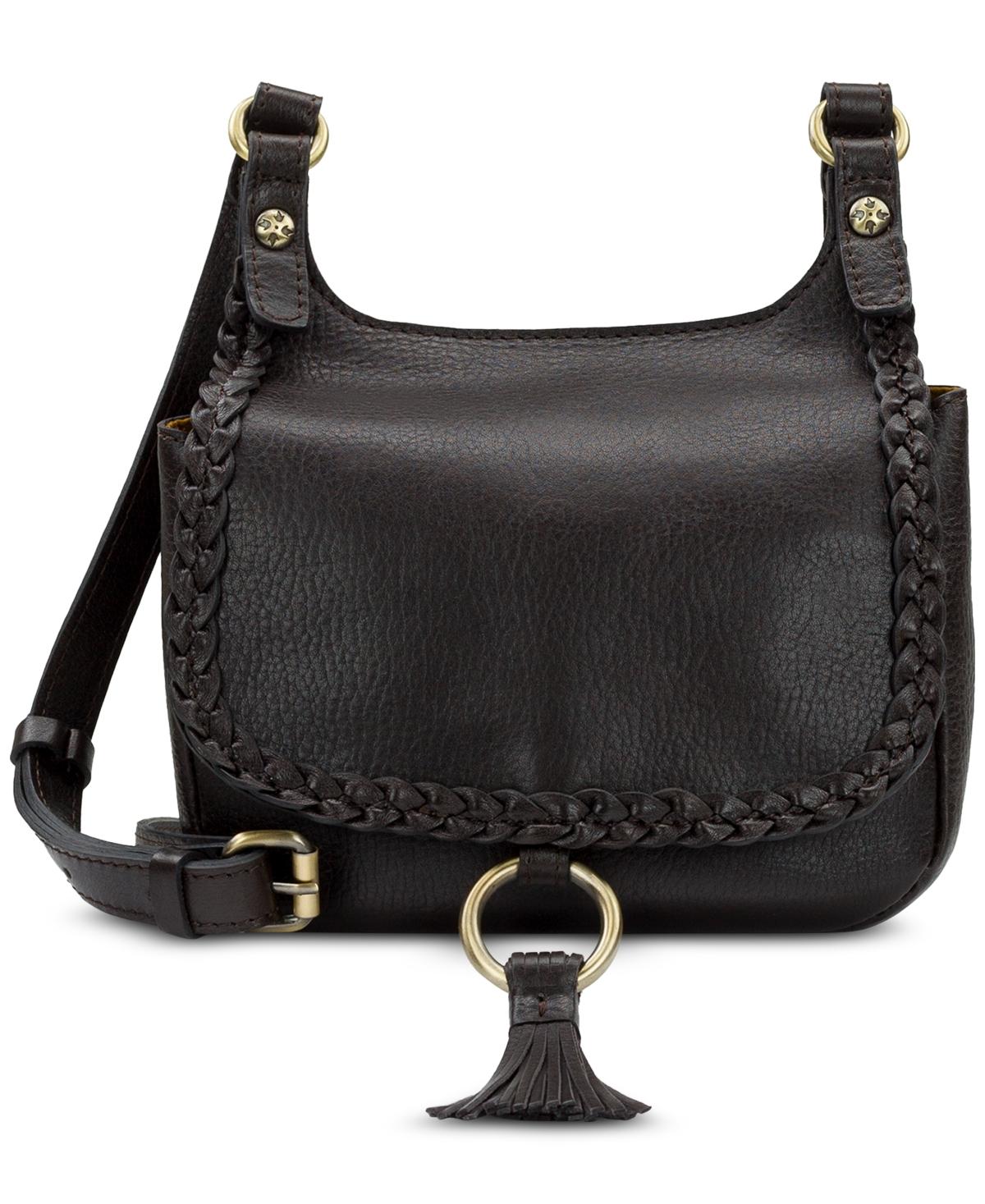 Linny Small Leather Saddle Bag 