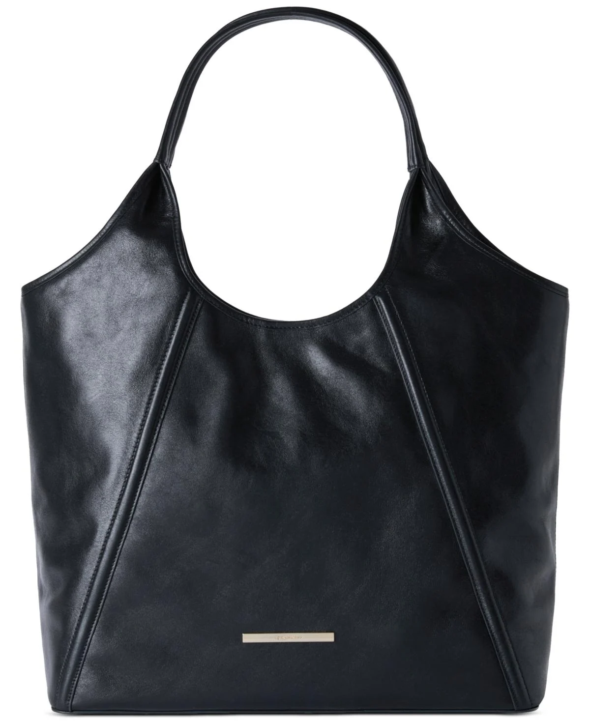 Iona Nightshade Medium Leather Tote Bag