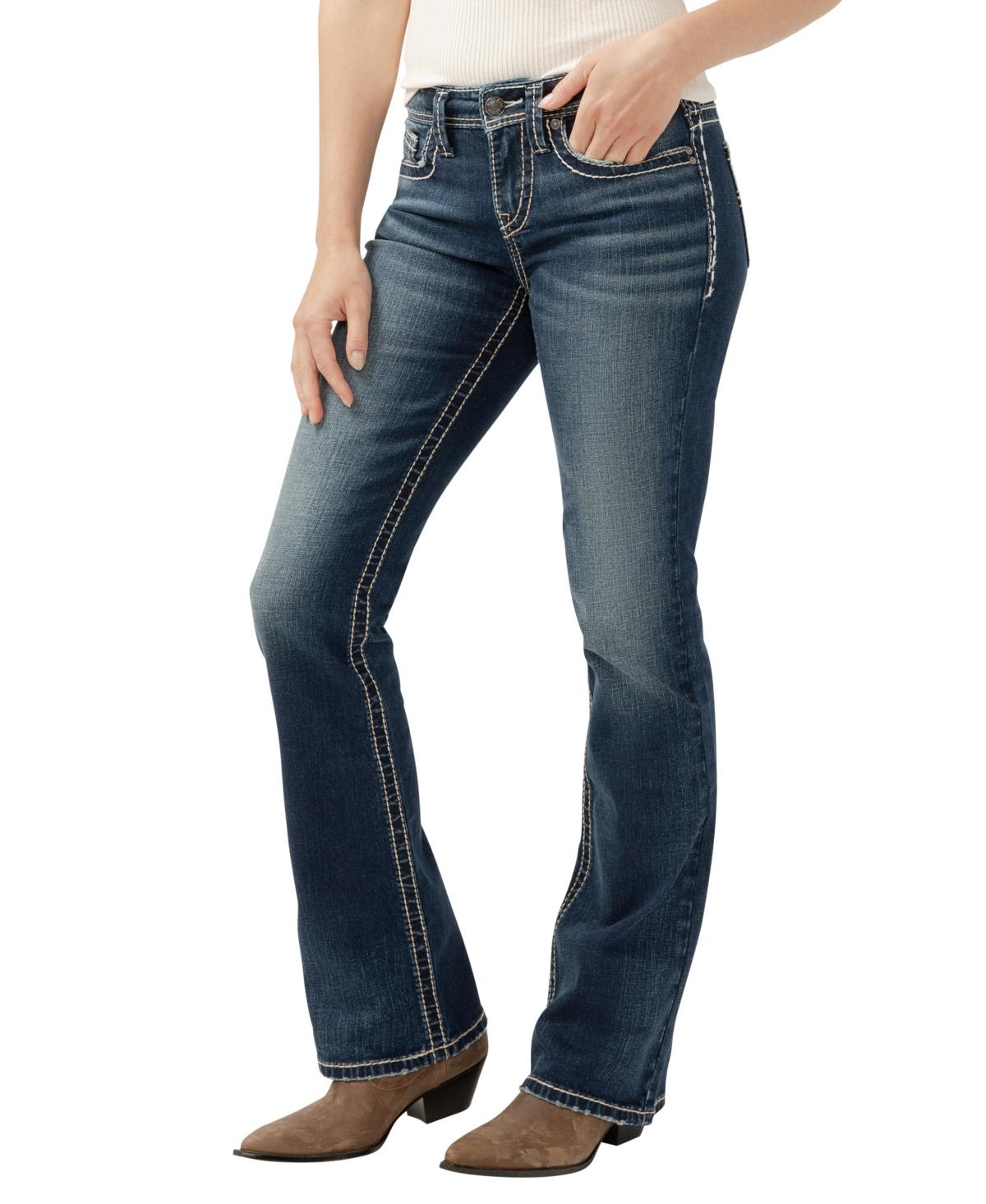 Women's Suki Mid Rise Curvy Fit Bootcut Jeans