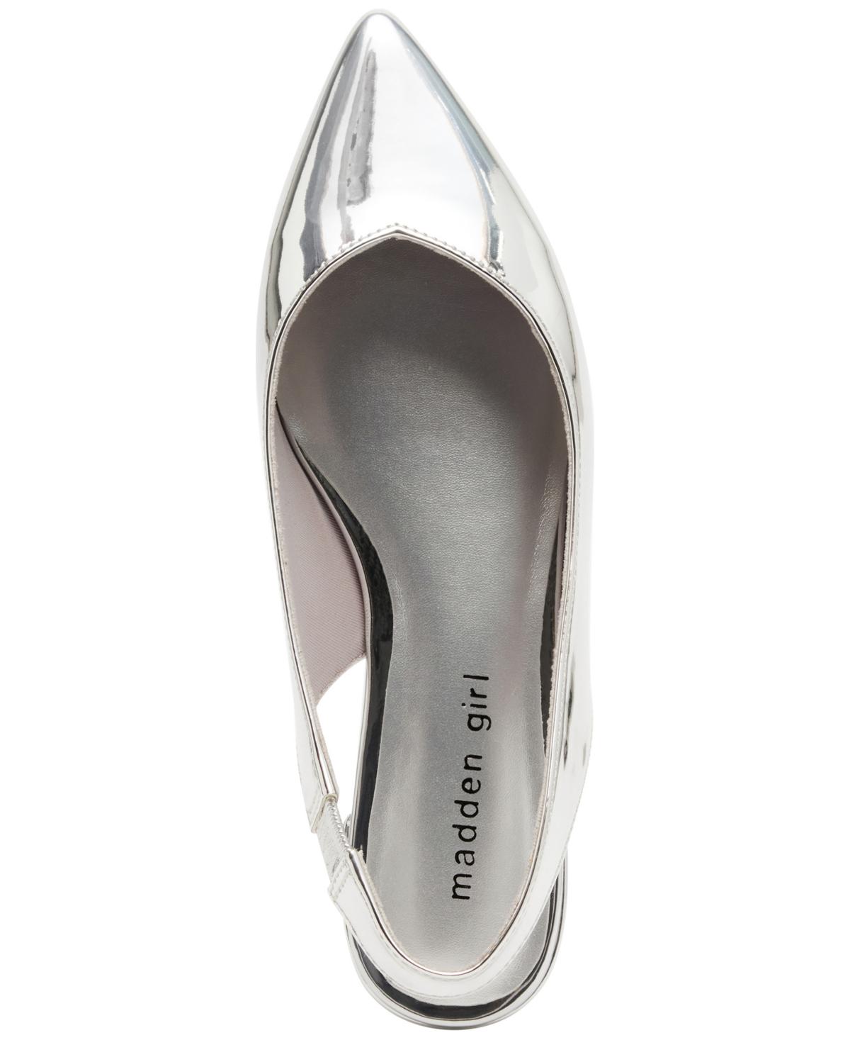 Deviin Pointed-Toe Slingback Flats 