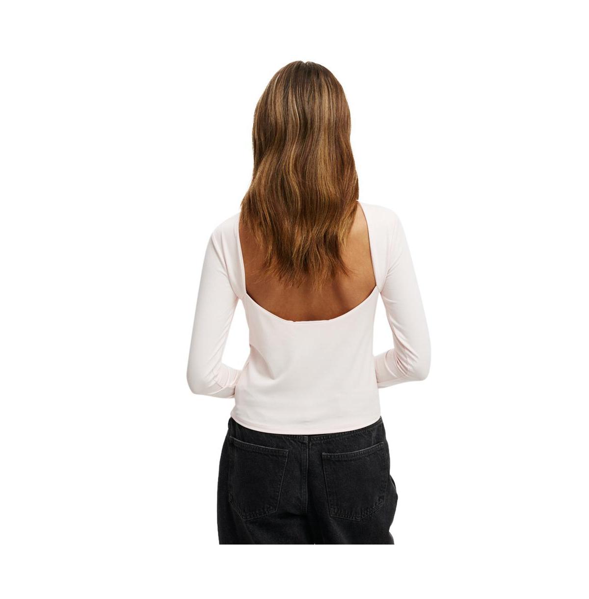 Women's Ever Smooth Backless Long Sleeve Top