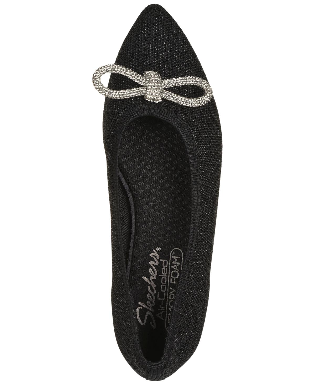 Women's Cleo Point Bow - Glitzy Haze Skimmer Flats from Finish Line