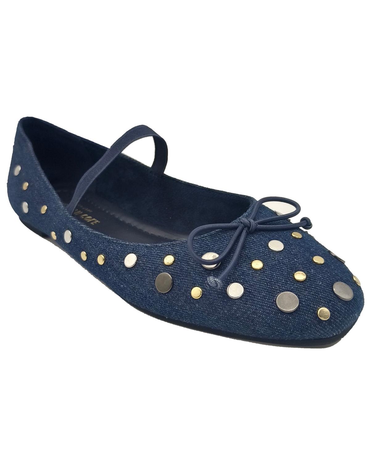 Women's Myra Stud Mary Jane Flats