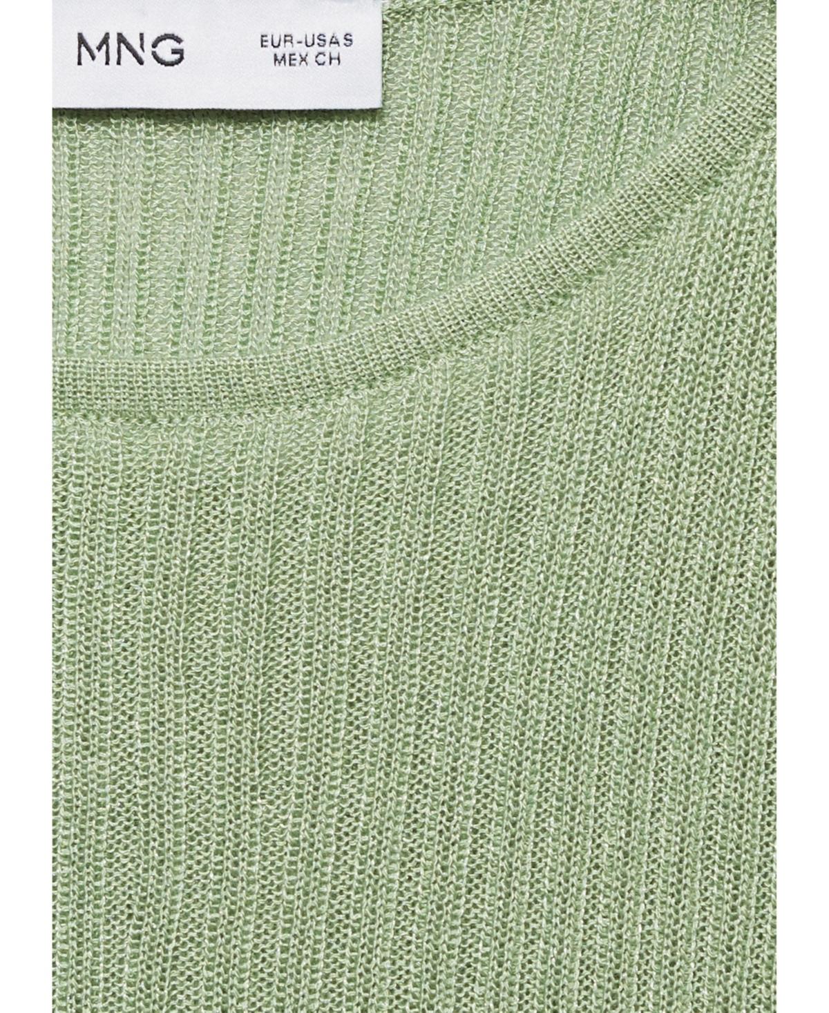 Women's Fine Ribbed-Knit Sweater