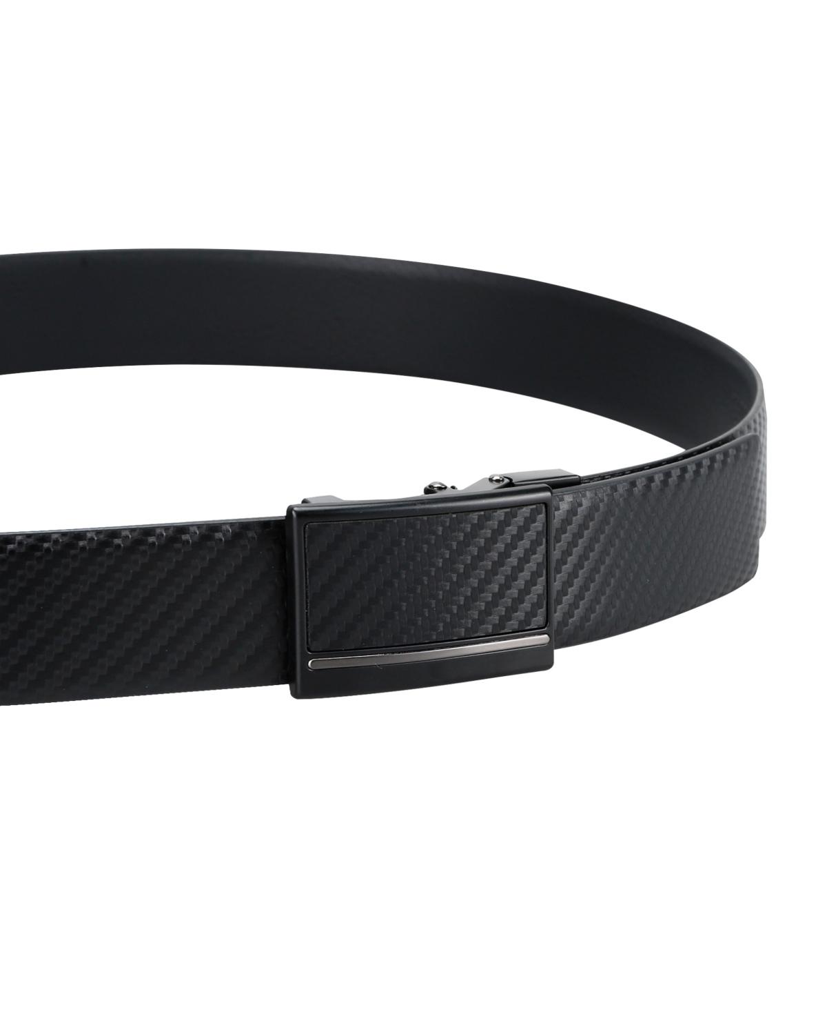 Men's Exact System Track Lock Carbon Texture Belt