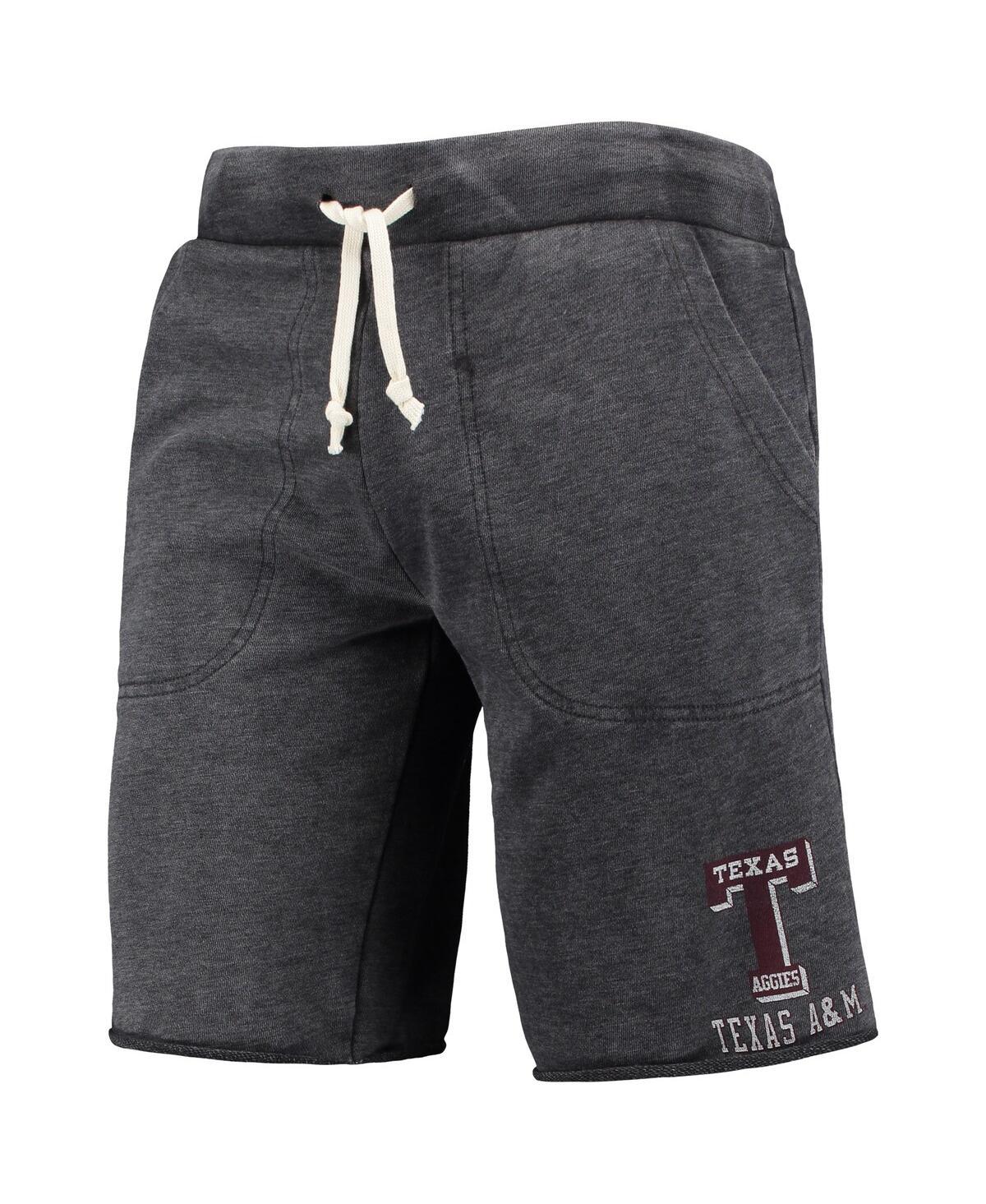 Men's Heathered Black Texas A&M Aggies Victory Lounge Shorts