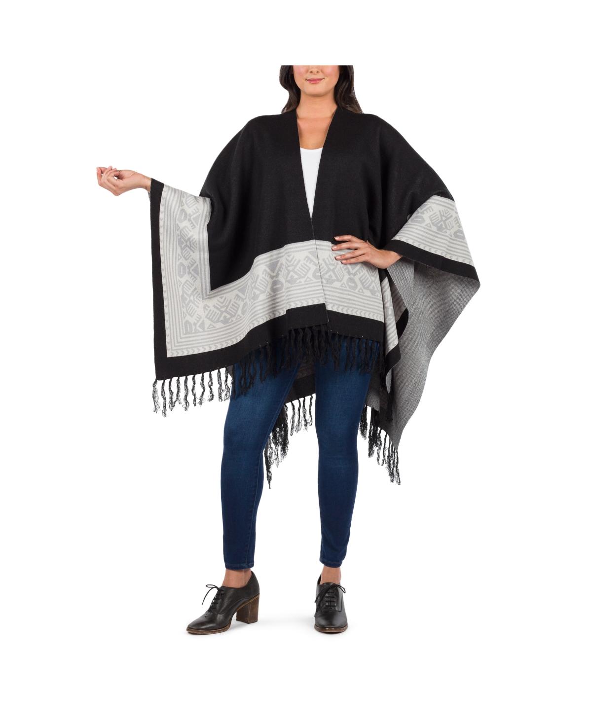 Women's Boho Cape Sweater