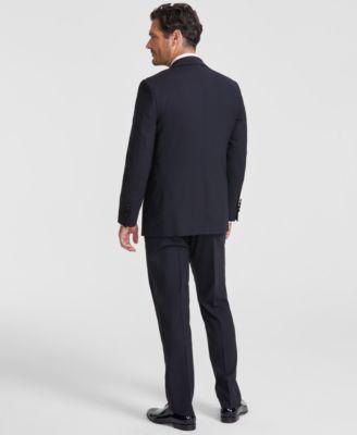 B by Brooks Brother Men's Classic-Fit Wool Blend Tuxedo